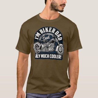 T-shirt Typographie de Im Biker Papa