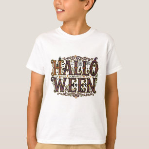 T-shirt Typographie de lettre décorative