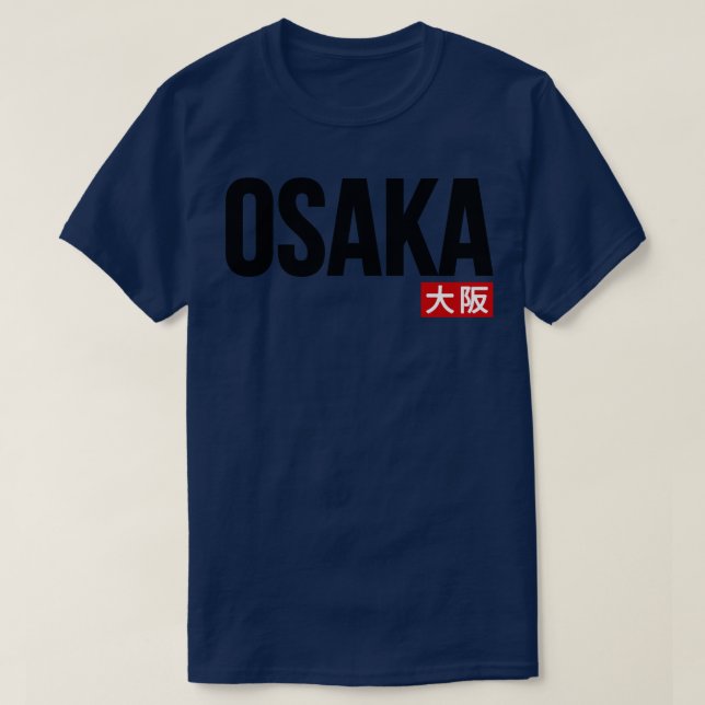 T-shirt Typographie d'Osaka (Design devant)