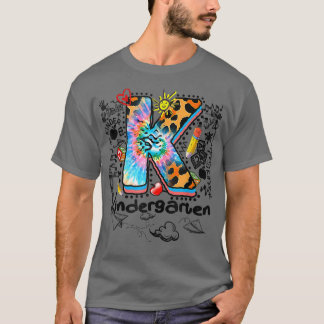 T-shirt Typographie Du Jardin D'Enfants Retour À L'École M