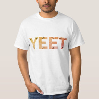 T-shirt Typographie Gris Industriel YEET