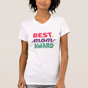 T-shirt Typographie manuscrite Vie de Maman
