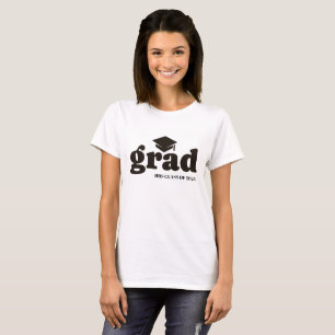T-shirt Typographie Minimaliste Grad – Chapeau de Remise d