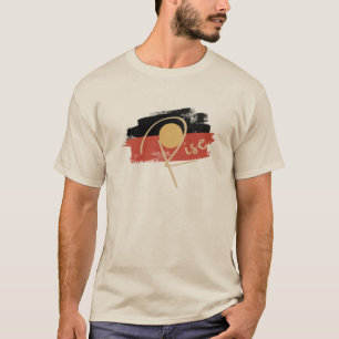 T-shirt Typographie minimaliste Unisex, instruction T-shir
