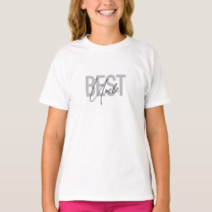 T-shirt Typographie moderne, simple et cool de Meilleur On