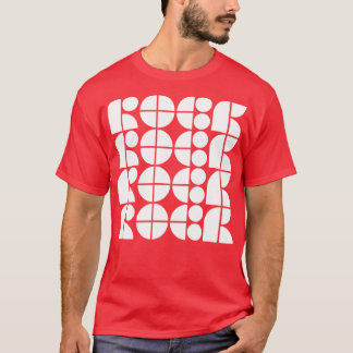 T-shirt Typographie rock