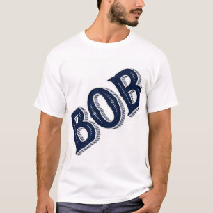 T-shirt Typographie vintage BOB