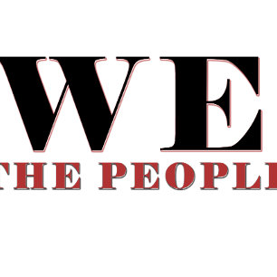 T-Shirt Typographie We The People Tee Patriotiqu