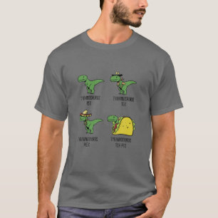 T-shirt Tyrannosaure Tex-Mex Tyrannosaure Absurdex Trex