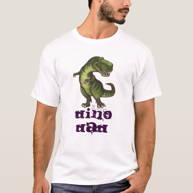 T-shirt Tyrannosaurus Dino Papa (Devant)
