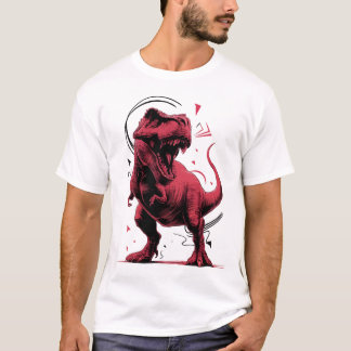 T-shirt tyrannosaurus, tyrex dinosaure