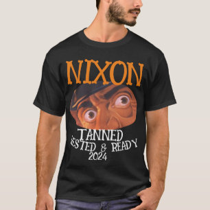 T-shirt TZAR Bronzé Reposé & Prêt NIXON 2036 Président