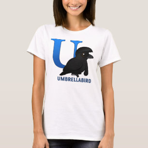 T-shirt U est pour Umbrellabird