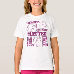 T-shirt U et I Matt - ASL Empowerment Design
