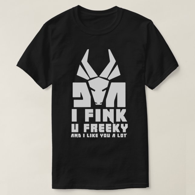 T-shirt U Freeky White (Design devant)