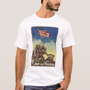T-shirt U.S. Cru "maintenant tout de Marine Corps ensemble