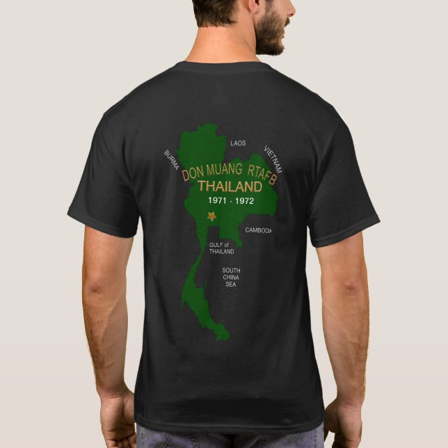 T-shirt U.S. Les anciens combattants de Thaïlande Don Muan (Dos)