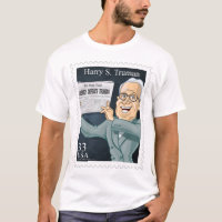U.S. Les Présidents Stamp Shirt #33 Truman