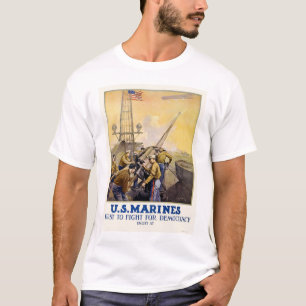 T-shirt U.S. Marines - d'abord pour lutter pour la