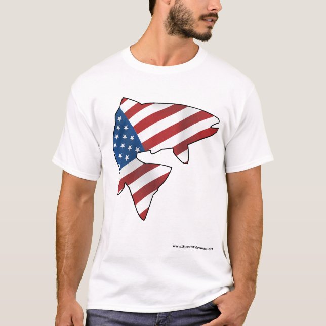 T-shirt U.S. Truite (Devant)