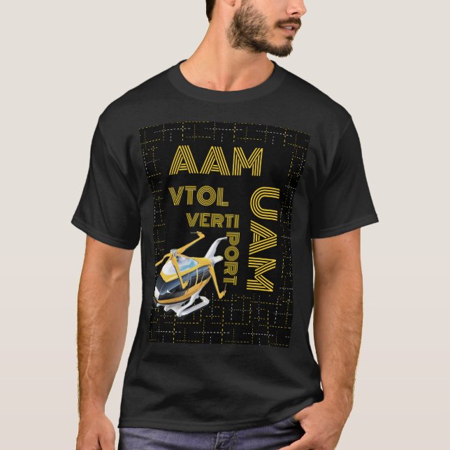 T-SHIRT UAM VTOL VERTIPORT (Devant)