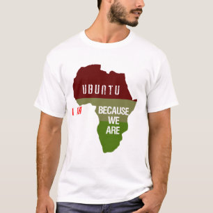 T-shirt Ubuntu - je suis parce que nous sommes