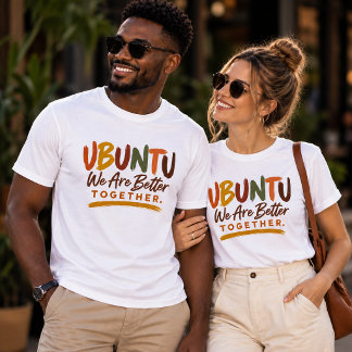 T-Shirt Ubuntu Nous sommes meilleurs ensemble