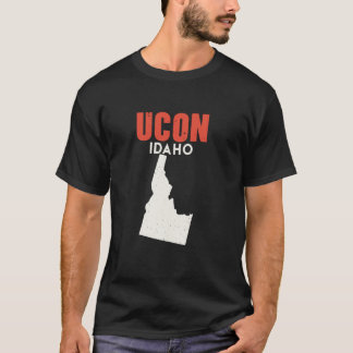 T-shirt Ucon Idaho USA State America Travel Idahoan