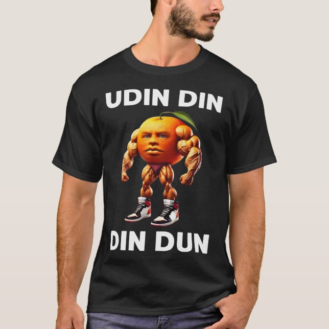 T-shirt Udin Din Din Dun Italien Brainrot Meme Udindind (Devant)