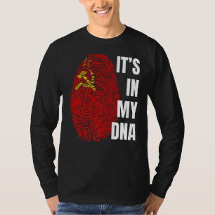 T-shirt Udssr Drapeau Union soviétique Nostalgie Adn empre