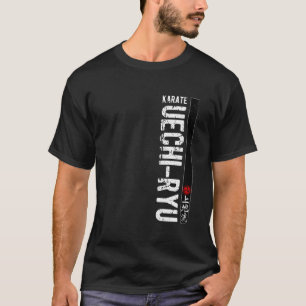T-shirt Uechi Ryu Karate Do Martial Arts Japan Belt Retro