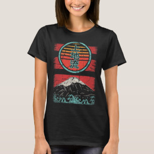 T-shirt Uechi Ryu Karate Retro Vintage 80s Style