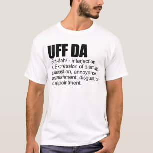 T-shirt Uff Da Définition Viking Scandinave Norvégien