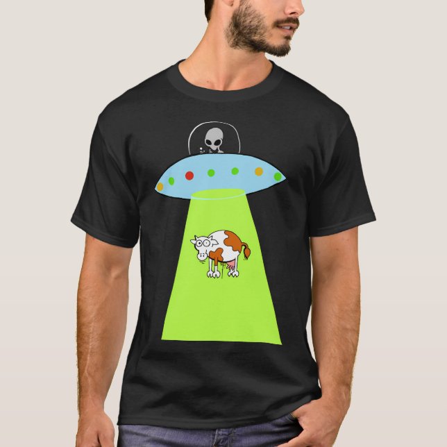 T-shirt Ufo Cow (Devant)