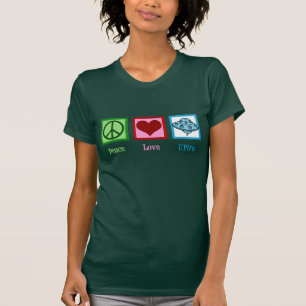 T-shirt UFO d'amour de paix