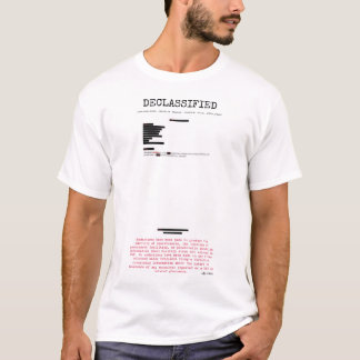 T-shirt UFO - Declassified DOW-UAP-D006, Mission Report,