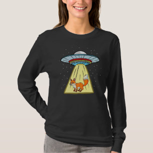 T-shirt Ufo Enduction Fox Forêt Animal 1