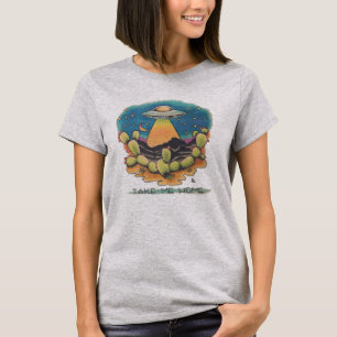 T-shirt UFO - Prenez-moi à la maison