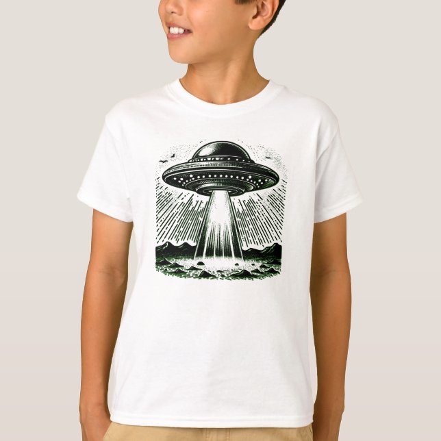 T-shirt UFO: The Truth is Out There (Devant)