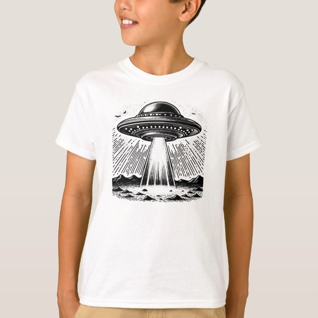 T-shirt UFO: The Truth is Out There (Devant)