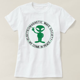 T-shirt UFO UAP Whistleblowers Nous Venons En Paix Alien E