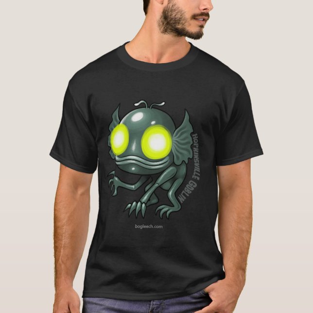 T-shirt UFOLOGY : Lutin de Hopkinsville (Devant)
