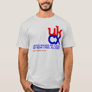 T-shirt UKCyclocross - je me sens sale