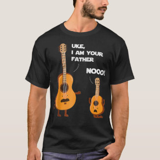 T-shirt Uke I Am Your Father Funny Ukulele Guitar Music G