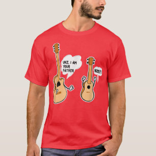 T-shirt Uke Je Suis Ton Père Drôle Ukulele Guitare Instrum
