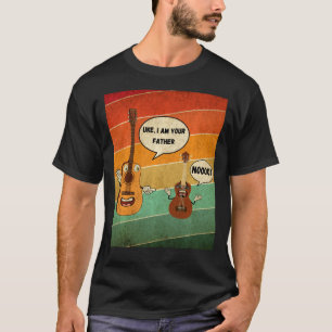T-shirt Uke Je Suis Ton Père Funny Ukulele Guitare Musique