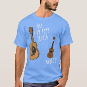 T-shirt Uke Je Suis Ton PèreFunny Ukulele Guitare 2978