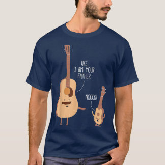 T-shirt Uke Je Suis Votre Père Ukulele Guitar Music3082