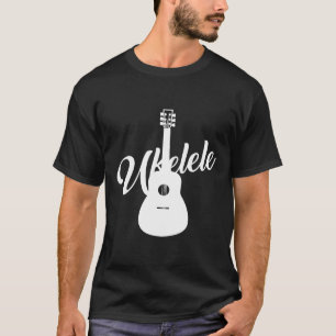 T-shirt Ukelele Guitar Hawaiian Uke Music Player Musicien
