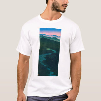 T-shirt ukiyoe hasui No58 Etchu’s Ioritani Pass